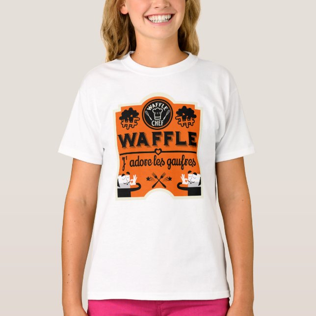 Camiseta Waffles de Francia (Anverso)