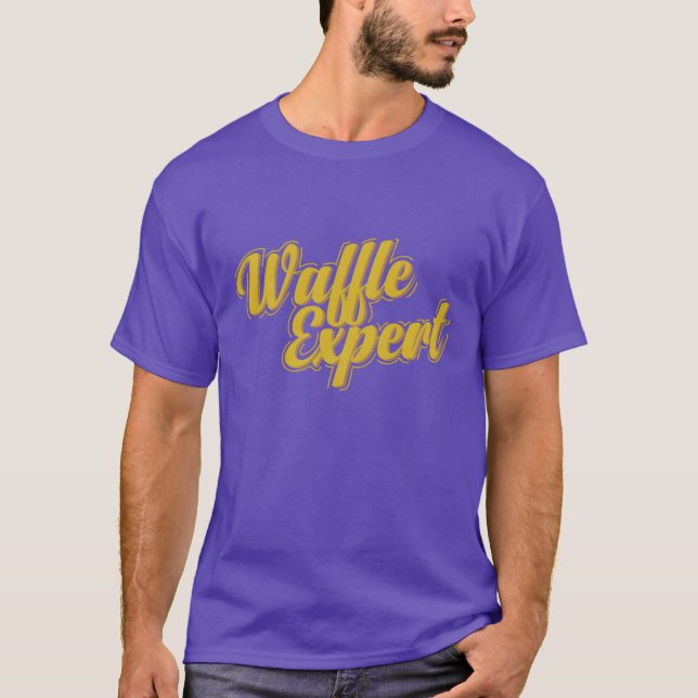Camiseta Waffles Epert Pastry Snack family (Anverso)