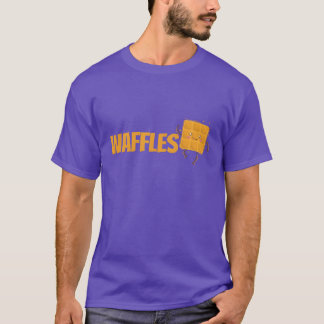 Camiseta Wafles deliciosos Masa se convierte en regalo de P