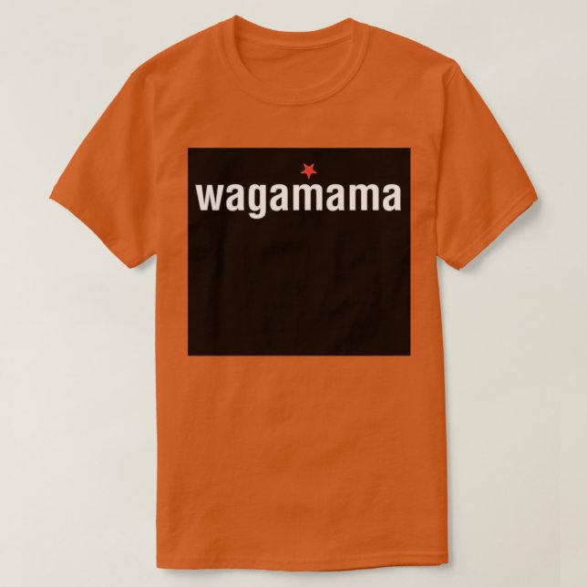 Camiseta wagamama Essential  (Diseño del anverso)
