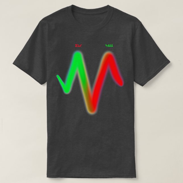 Camiseta Waggish Buy Sell chart (Diseño del anverso)