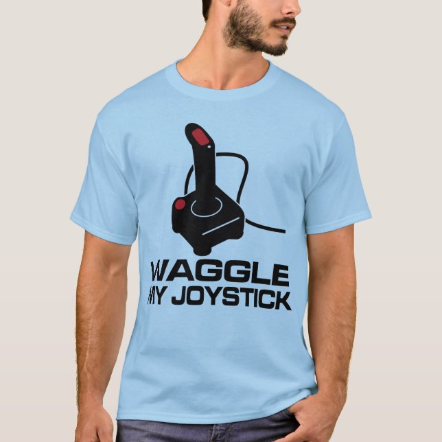 Camiseta Waggle mi palanca de mando (Anverso)