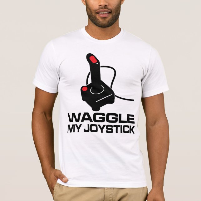 Camiseta Waggle mi palanca de mando (Anverso)