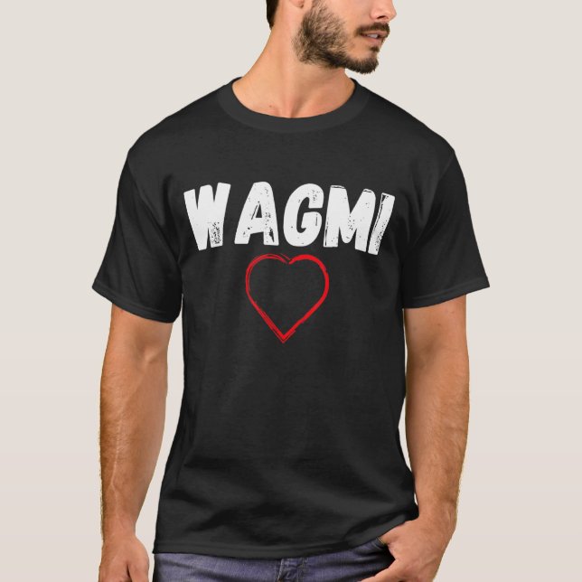 Camiseta WAGMI TODOS lo haremos cripto y criptografía de NF (Anverso)