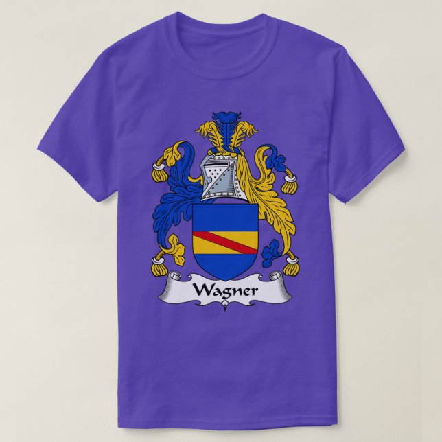 Camiseta Wagner Coat of Arms Family Crest  (Diseño del anverso)