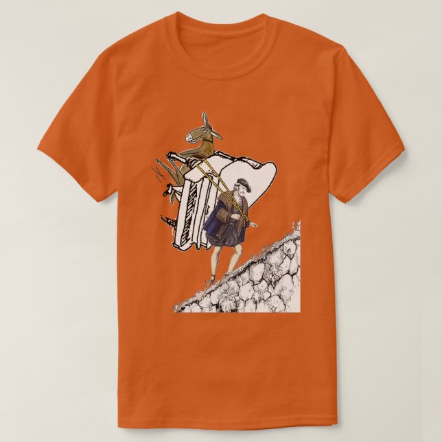 Camiseta Wagner Piano Movers (Diseño del anverso)