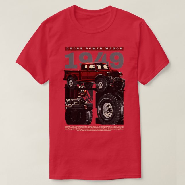 Camiseta Wagon Power (Diseño del anverso)