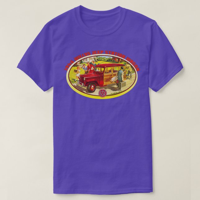 Camiseta Wagon Station de 1946  (Diseño del anverso)