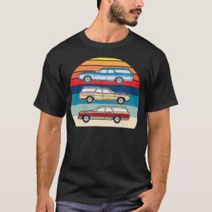 Camiseta Wagons de la estación Retro