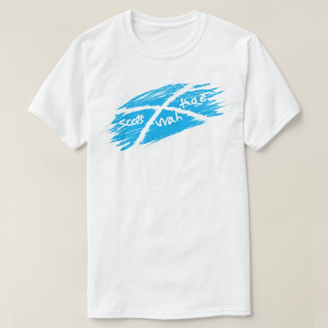 Camiseta Wah escocés Hae (Diseño del anverso)