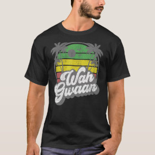 Camiseta Wah Gwaan Vintage Jamaica Retro Jamaican What's Up