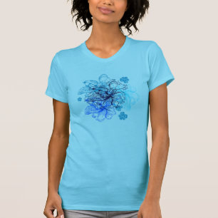 Camiseta Wahine Lace Hawaii Orchid Tees