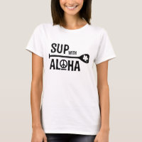 Wahine SUP with Aloha Tee