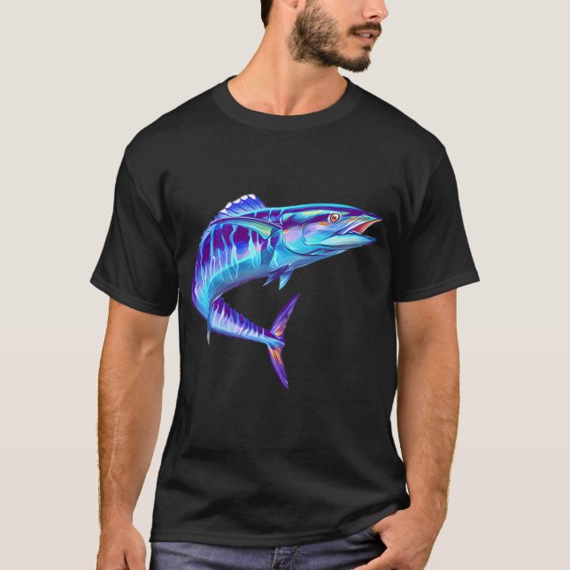 Camiseta Wahoo divertido (Anverso)