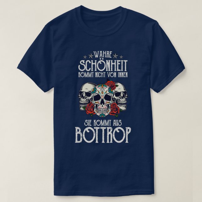 Camiseta Wahre Schnheit kommt aus Bottrop (Diseño del anverso)