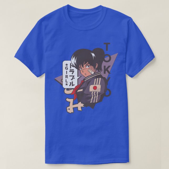 Camiseta Waifu Anime Japanime manga japonesa Chibi Kawaii o (Diseño del anverso)