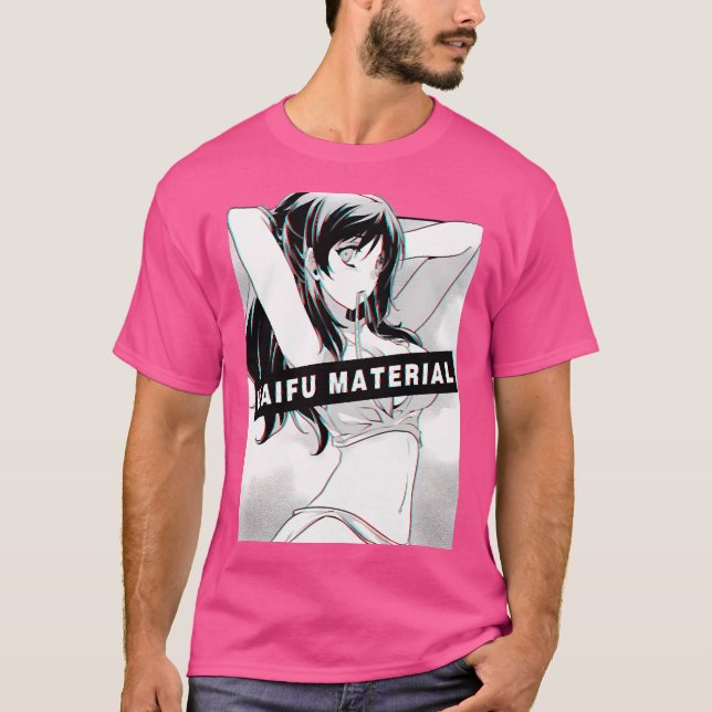 Camiseta Waifu Material (Anverso)