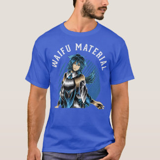 Camiseta Waifu Material Kawaii Anime Manga Escuela Japón Ne