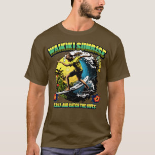 Camiseta Waii waikiki surf 80809 TShirt