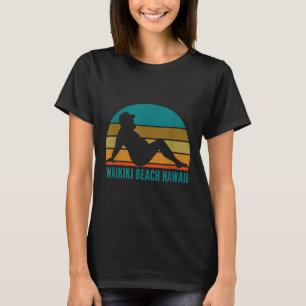 Camiseta Waikiki Beach Hawaii Humor gracioso Bebe Adulto Jo