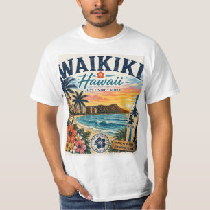 Camiseta Waikiki Hawái