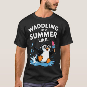 Camiseta Waikiki hawaii tiburón retro arte amarillo pesca