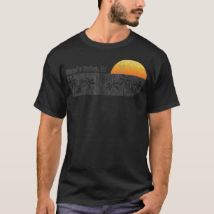 Camiseta Waipio Valley Hawaii Retro Throwback Beach