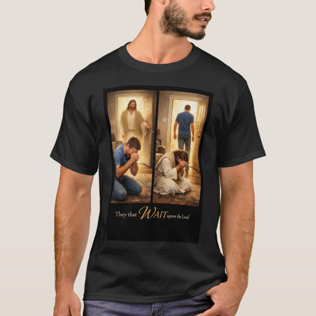 Camiseta Wait upon the Lord T-Shirt (Anverso)