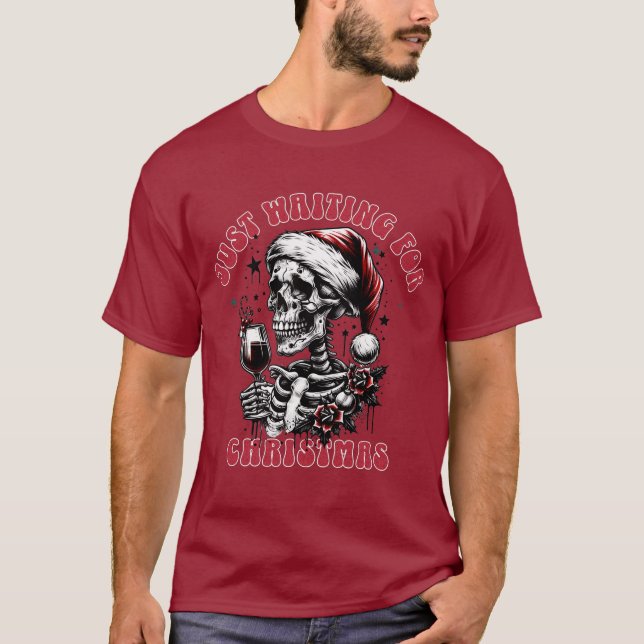 Camiseta Waiting for Christmas (Anverso)