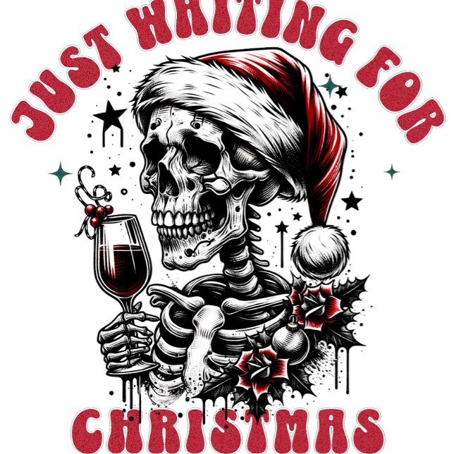 Camiseta Waiting for Christmas (Subido por el creador)