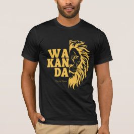 Camiseta WAKANDA: Rey por Naturaleza | Bella T-Shirt