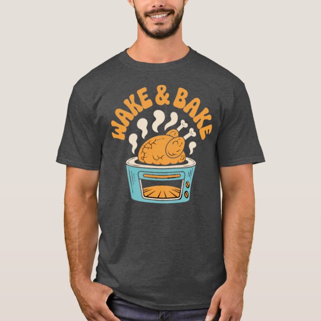 Camiseta Wake & Bake (Anverso)
