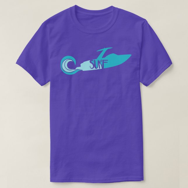 Camiseta Wake Surf (Diseño del anverso)