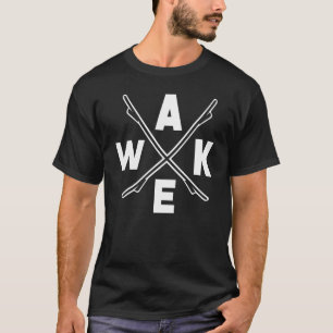 Camiseta Wake Surfing Wakeboarding Wakeboarder Esquiador Ac