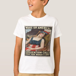 CAMISETA WAKE UP AMERICA
