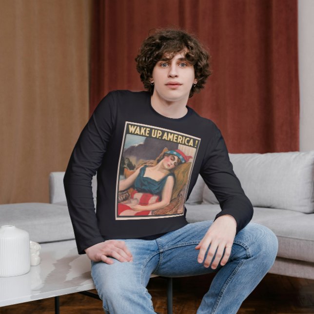 Camiseta Wake Up America's Men (Subido por el creador)