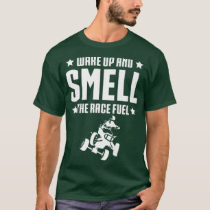 Camiseta Wake Up Ans Smell The Race Fuke Quad Bike Rider 1