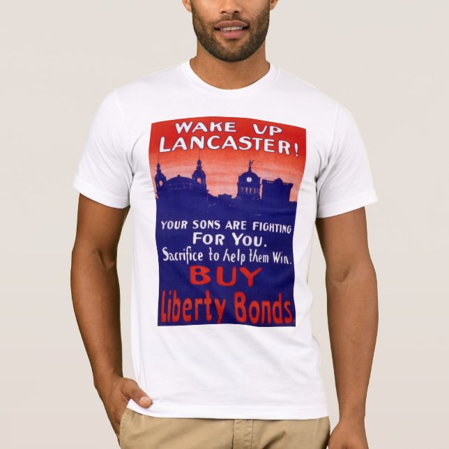 Camiseta Wake Up Lancaster (Anverso)