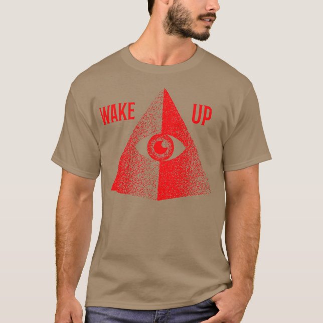 Camiseta Wake Up Pyramid (Anverso)