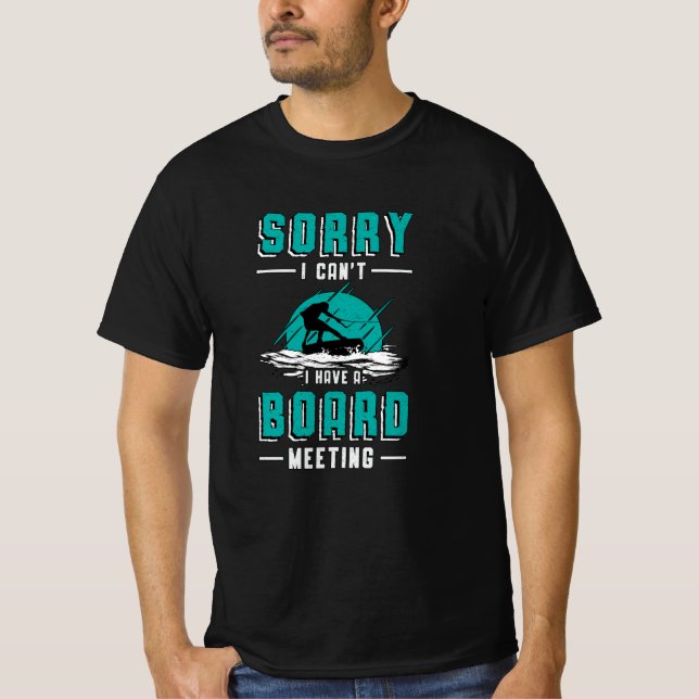 Camiseta Wakeboard Board Meeting Wakeboarder Wakeboarding (Anverso)