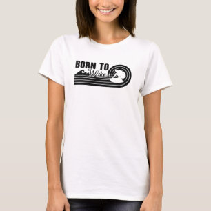 Camiseta Wakeboard Nació Para Despertar Wakeboard Wakeboard