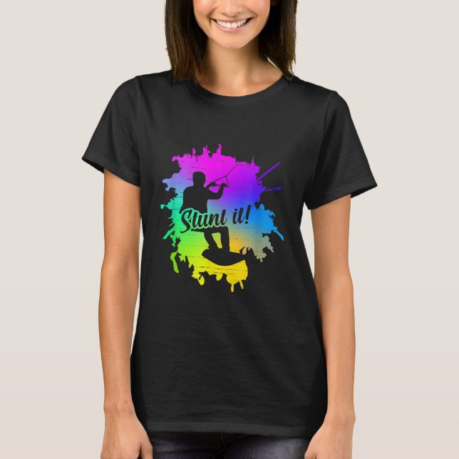 Camiseta Wakeboard Stunt It Vintage Wakeboarde (Anverso)
