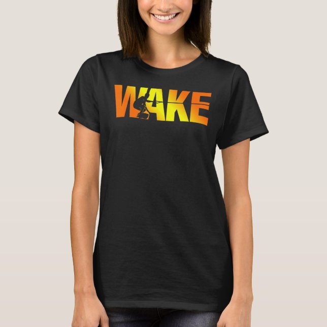 Camiseta Wakeboard Wakeboard Wakeboard Wakeboard Wa (Anverso)