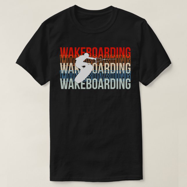 Camiseta Wakeboard Wakeboard Wakeboard Wakesurf Surfin (Diseño del anverso)