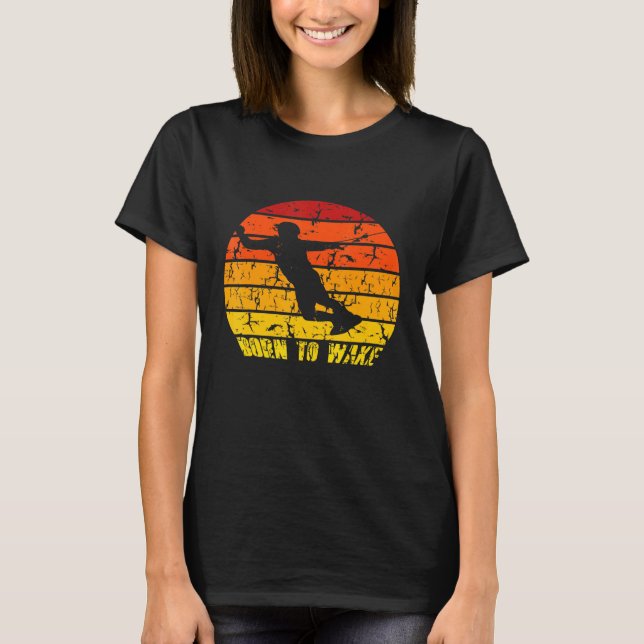 Camiseta Wakeboard Wakeboarder Wakeboard Wake Freestyle Wak (Anverso)