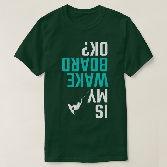Camiseta wakeboarding (Diseño del anverso)