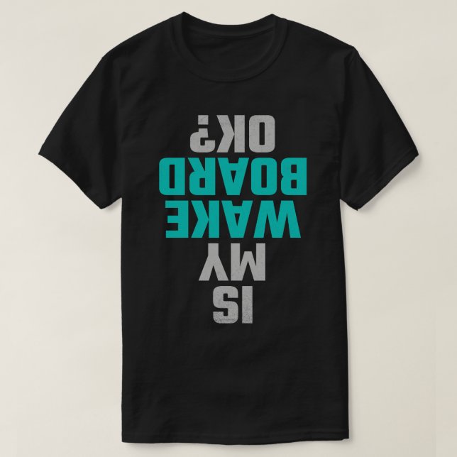 Camiseta wakeboarding 5 (Diseño del anverso)