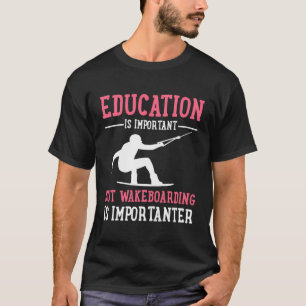 Camiseta Wakeboarding Wakeboarder Wakeboard