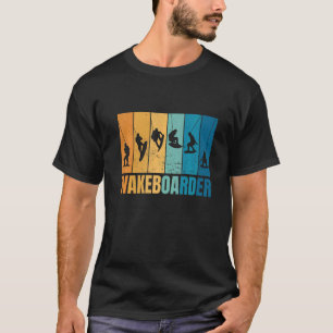 Camiseta Wakeboarding Water Sport Wakeboarder