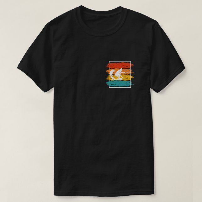 Camiseta Wakesurfer Wakesurfer Vintage Wakeboarding (Diseño del anverso)